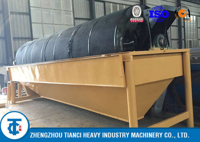 10T / H Line Produksi Baja Karbon Rotary Drum Mesin Penyaring
