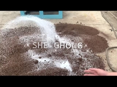 Mesin penghancur material semi basah vertikal