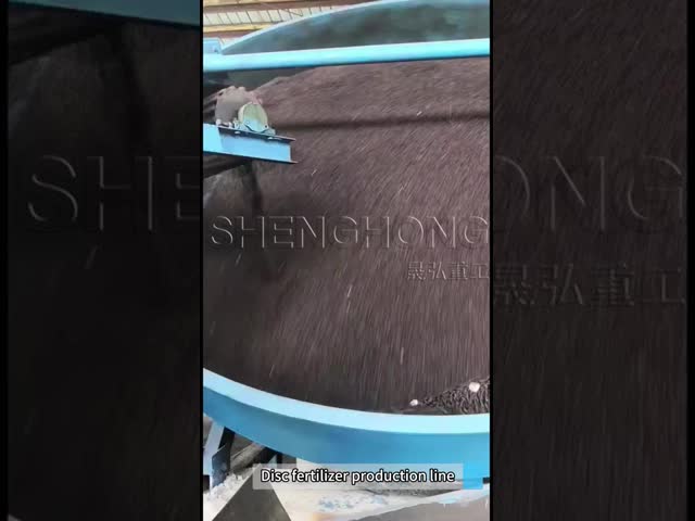 Jalur Produksi Pupuk Disk    Kapasitas Tinggi, Pencampuran Efisien untuk Pertanian