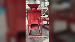 Efisiensi Tinggi 1-3T/Jam Pupuk Organik Kotoran Hewan Penghancur Bahan Semi Basah