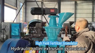 Granulator rol hidrolik Granulator Pupuk Majemuk