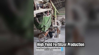 Lini produksi drum putar Pupuk Majemuk3