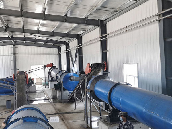 5 Ton / Jam Pupuk Organik Membuat Lini Produksi Pelet Kotoran Hewan