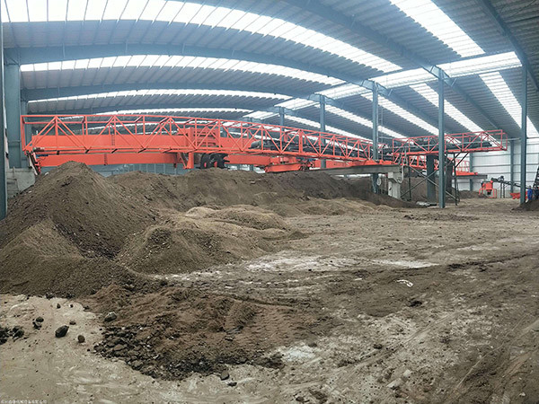 Sistem daur ulang limbah organik turnkey dari pupuk ke granulator pupuk siap pasar dalam waktu 15 hari