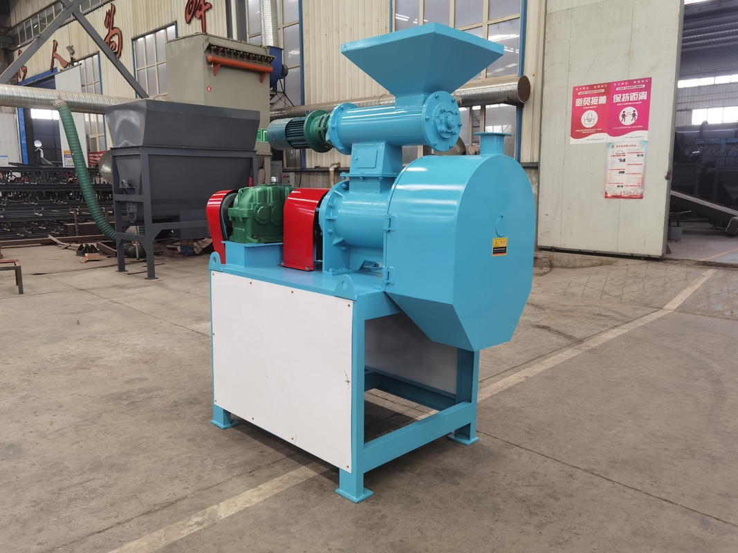 Granul Akhir Ukuran 3-10 mm Granulator Pupuk Organik Dengan Kapasitas Produksi 4-6t / jam Kunjungan Selamat datang