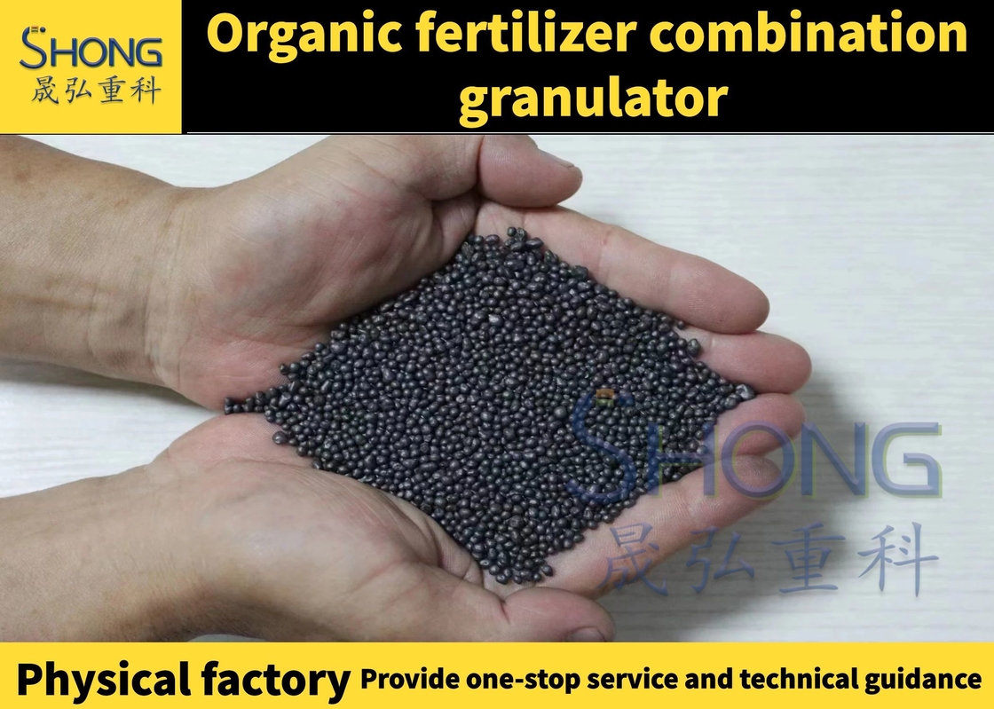Granulator bahan baku pupuk ternak Jenis mesin Granulator pupuk organik Dengan kecepatan rotasi 312 R/m