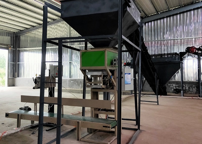 Lini Produksi Pupuk Organik Kotoran Unggas 10t / H Untuk Kotoran Hewan