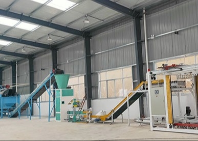 Jalur Produksi Granulator Disk Lanjutan Untuk Produksi Pupuk Organik Dengan Granulator Disk