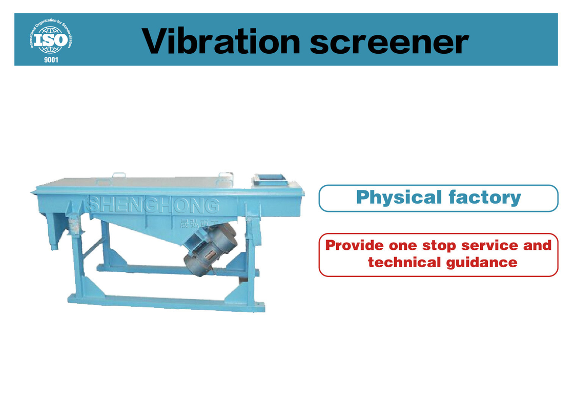 2-10mm Pellet Size Carbon Steel Vibratory Screening Equipment 1.2*4m Untuk Kelembaban Bahan 2%-4%