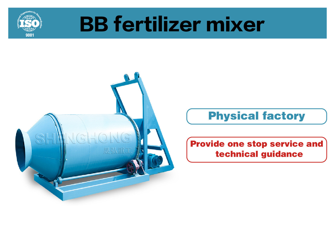 Profesional Baru Granulator 1-20T / h pupuk BB Blending Produksi Line Untuk Pemanasan pupuk