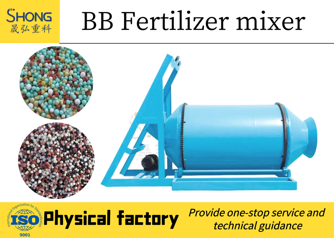 BB Pupuk Mixer Mesin Tipe Granulator Untuk Meningkatkan Distribusi Nutrisi