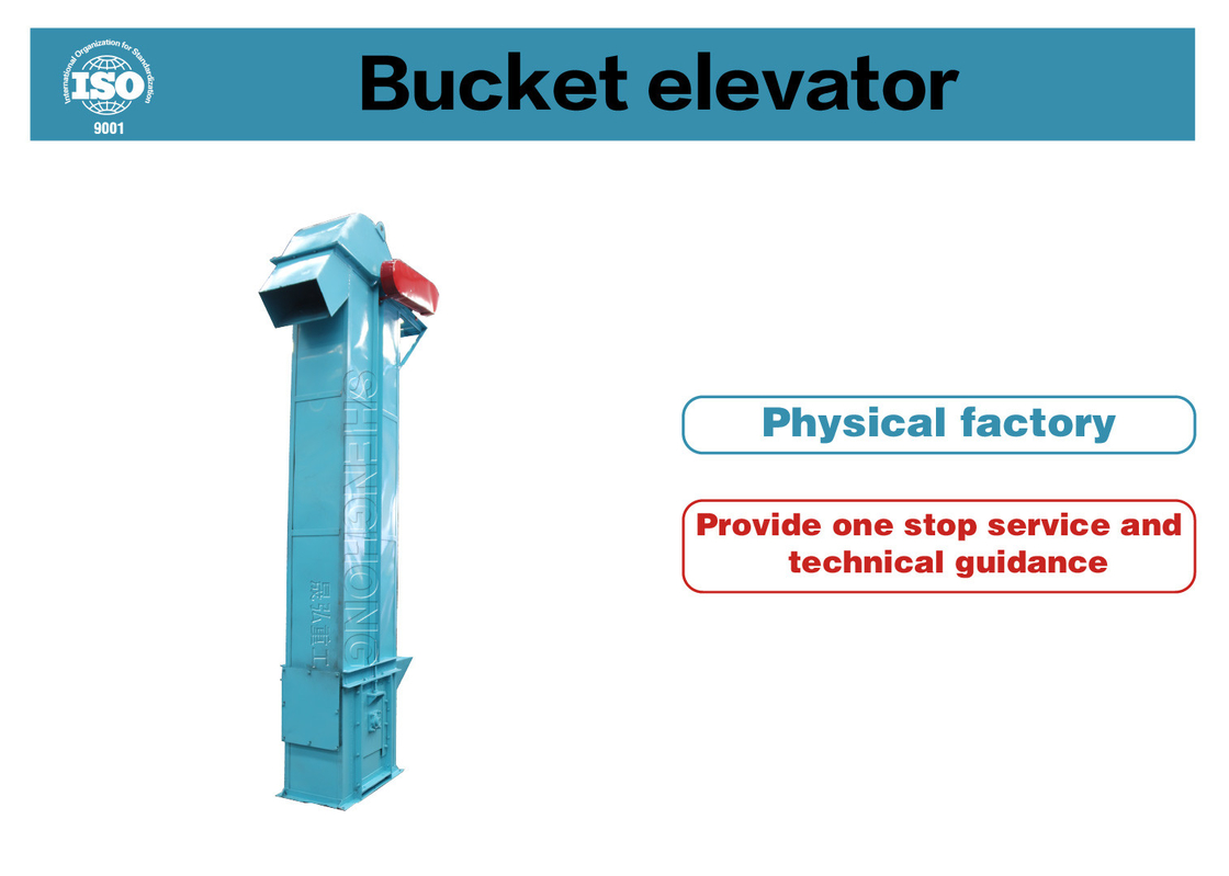 Kapasitas beban ember mesin elevator conveyor dapat disesuaikan untuk jalur produksi Anda