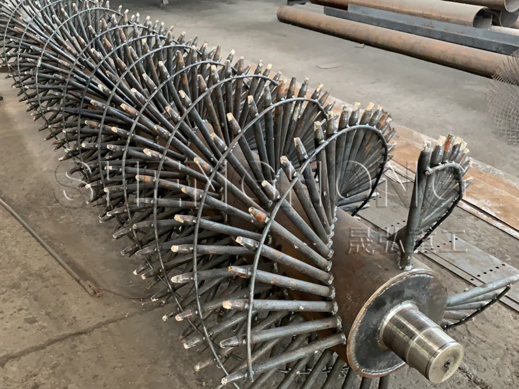 Lini Produksi Pupuk Organik Bio Granulator Kotoran Babi Jenis Granulasi Basah