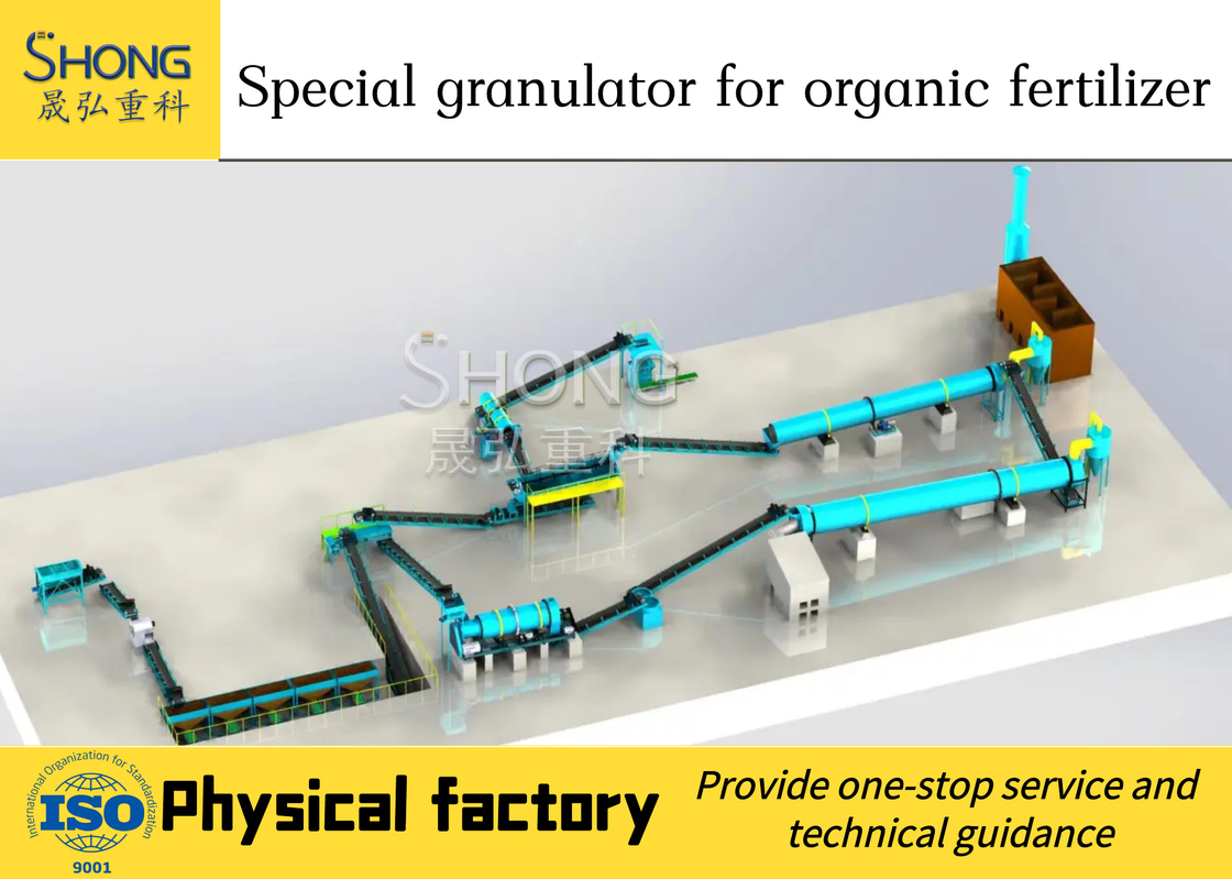 5-7t/H mesin bubuk granulator jenis basah granulat granulat ukuran disesuaikan