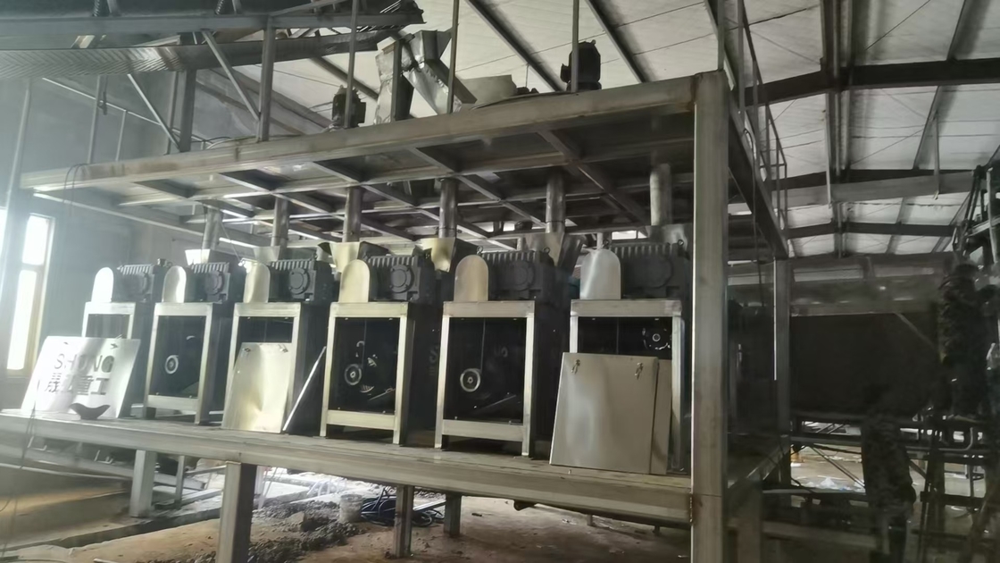 1 Periode NPK Pabrik Pupuk Untuk Pelet Strip 1-2 Ton Per Jam Kapasitas