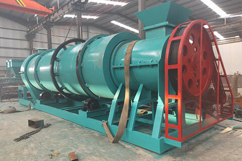 8 t/h pupuk organik granulator mesin pembuatan pupuk 60,5kw 10mm