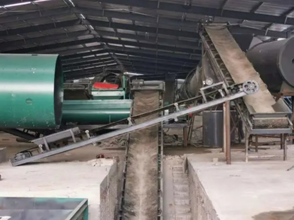 Lini Produksi Mesin Granulasi Pupuk Organik Untuk Kotoran Kuda Domba Babi
