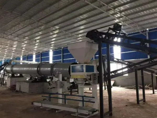 Lini Produksi Mesin Granulasi Pupuk Organik Untuk Kotoran Kuda Domba Babi