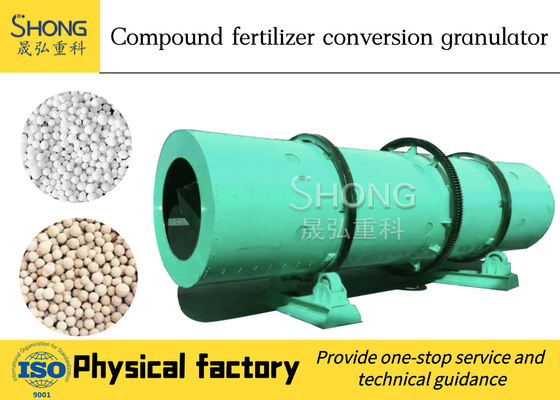 Mesin Granulator Pupuk Drum Rotary untuk Lini Produksi Pupuk Majemuk NPK