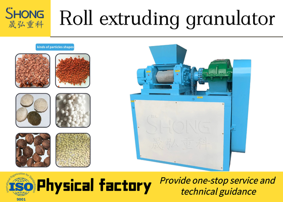 Mesin Granulator Pupuk Tanpa Pengeringan Dari Granulator Roller Ganda Untuk Pupuk