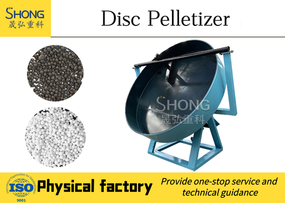 Gerakan Parabola untuk Pelletizing Precision Dengan Disc Compound Fertilizer Granulator