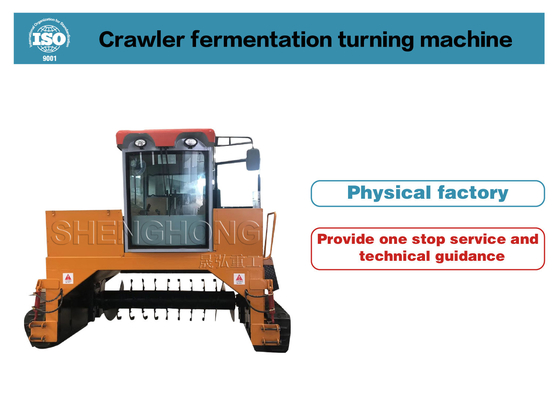 FD 3000 Crawler Fermentation Turning Machine,alat fermentasi industri,investasi kecil,penggunaan fleksibel
