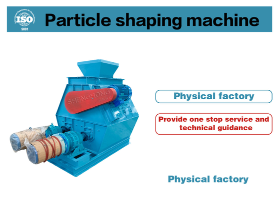Carbon Steel 450mm Die Particle Shaping Machine untuk Partikel Bola