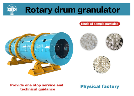 Mesin pengolahan pupuk senyawa yang dapat disesuaikan dengan mesin granulasi drum putar