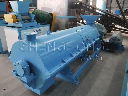 Kotoran ayam Pupuk organik Granulator Mesin limbah hewan 50hz