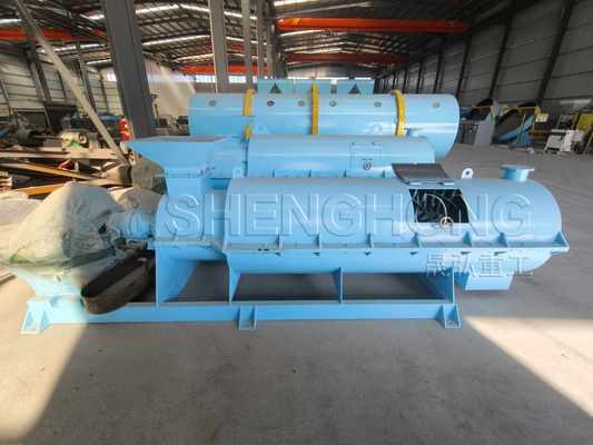Granulator Pupuk Organik Kompos 2t / H Dengan Gigi Aduk