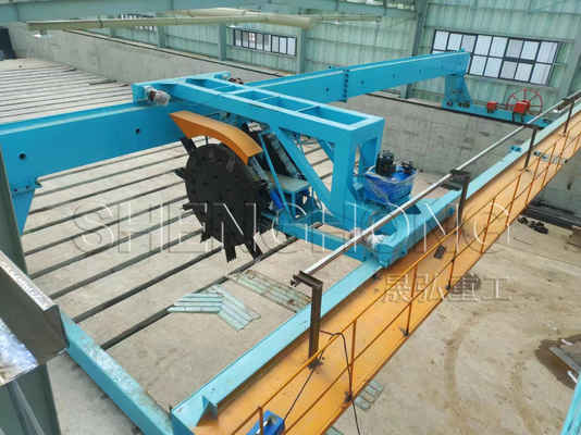 Fermentasi kompos Turner Mudah Untuk Menginstal Roulette Turning Machine Untuk Kompos