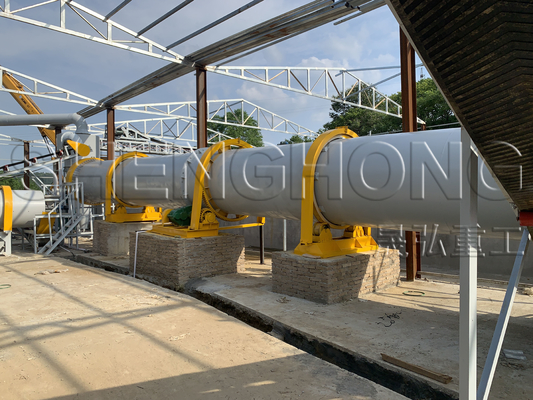 Mesin Granulator Pupuk Organik untuk Kotoran Sapi 1-20T/H