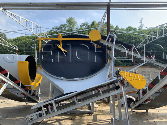 Lini Produksi Pupuk Organik untuk Kotoran Sapi 3000-5000t Per Tahun