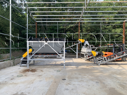 Jalur Produksi Granulator Pupuk Organik Babi Babi