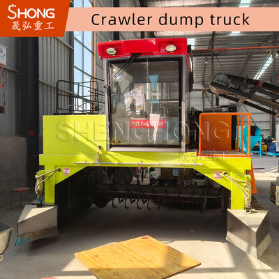 Peralatan kompos fermentasi yang dapat disesuaikan untuk fermentasi dan dekomposisi dengan lebar 2600mm