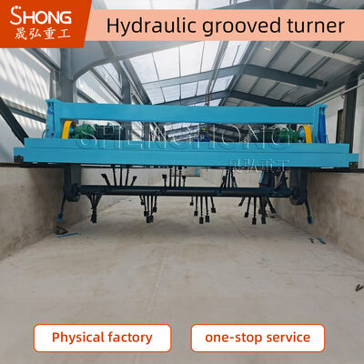 Pembalik Alur Hidrolik Otomatis dengan Gigi Garu yang Tahan Lama - Stabil & Efisien