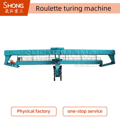 Fermentasi kompos Turner Mudah Untuk Menginstal Roulette Turning Machine Untuk Kompos