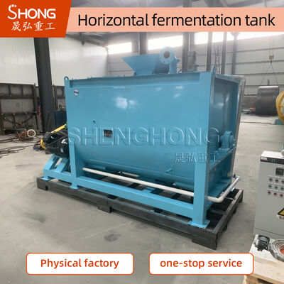 Komposisi Limbah Organik Crawler Turner 4710*1700*2500mm untuk Permintaan Pelanggan