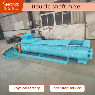 Peralatan pencampuran pengaduk 1-100t/jam dengan sistem kontrol PLC