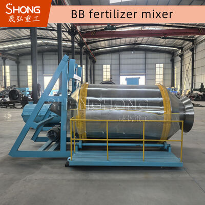 BB Fertilizer Mixer dengan Kapasitas 1-5ton/jam 10-60kg Range Mixing dan Konsumsi Daya Kurang dari 10 kW/jam