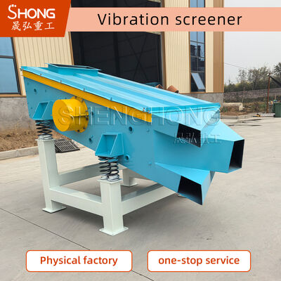 Peralatan Pengayak Getar 1200x3000mm Efisiensi Tinggi dengan Daya Motor 4kw dan Konsumsi Energi Rendah