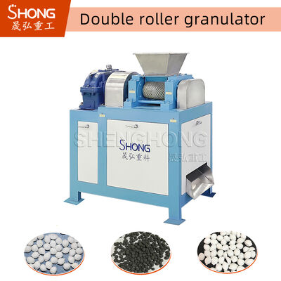 Mesin Granulator Pupuk Majemuk Roller Press Dengan Bentuk Oblat