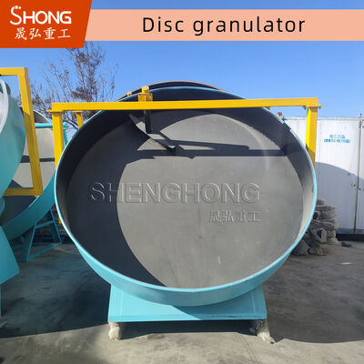 Granulator Disk Profesional untuk Pupuk Majemuk Organik Kapasitas 1-8 TPH
