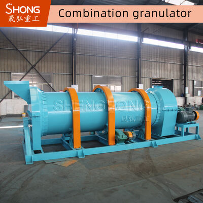 Mesin granulator pupuk organik 55kw untuk pupuk hewan 5-8t/jam