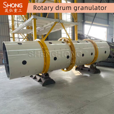 Granulator Drum Putar NPK 1-3T/H untuk Produksi Pupuk Majemuk