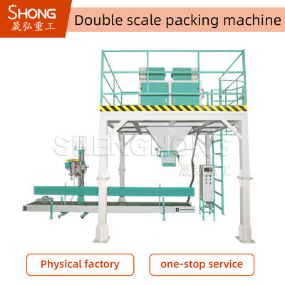 Mesin Pengemas Pupuk Organik dengan Kecepatan 180-240 kantong/jam, Konstruksi Stainless Steel, dan Penimbangan serta Pengemasan Otomatis
