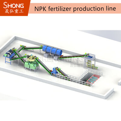 Pabrik pupuk NPK lengkap untuk pembuatan pelet berkualitas tinggi