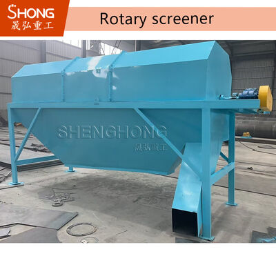 Mesin Screening Rotary Drum untuk Pengolahan Pupuk