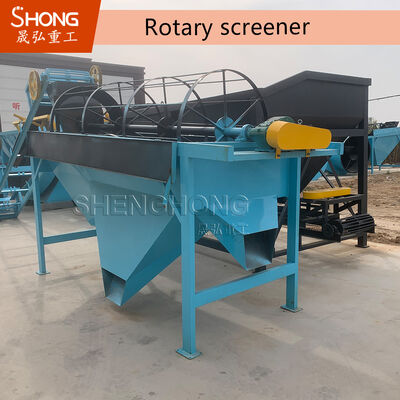 11kw Vibratory Screening Machine untuk Pupuk 400mm Max Feed