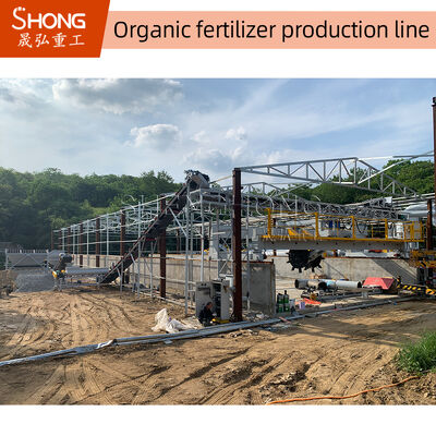 Peralatan tambang pupuk senyawa untuk produksi pupuk organik